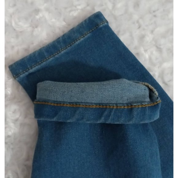 NWT Pbkdc Idea Flex Skinny Fit High Waist Rise Med Wash Blue Jeans Sz 13 - Picture 3 of 6